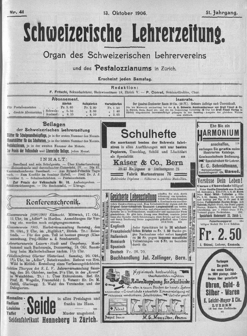 Buchumschlag - Heft 41