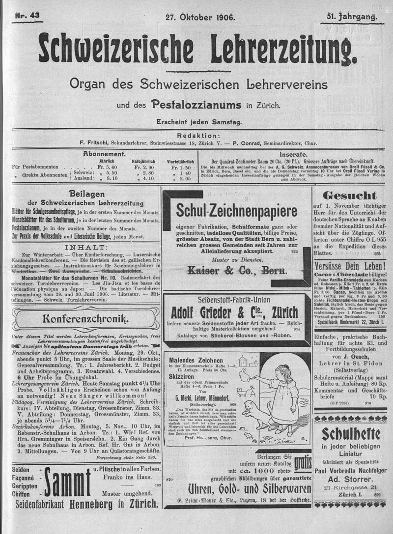 Buchumschlag - Heft 43