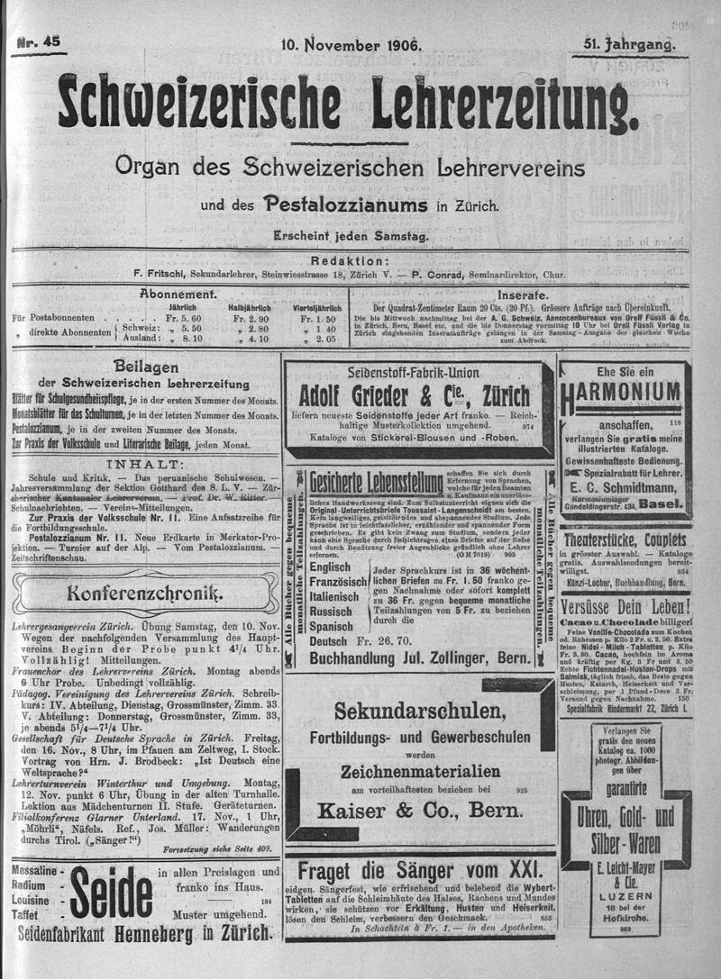 Buchumschlag - Heft 45