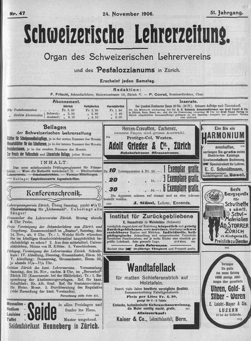Buchumschlag - Heft 47