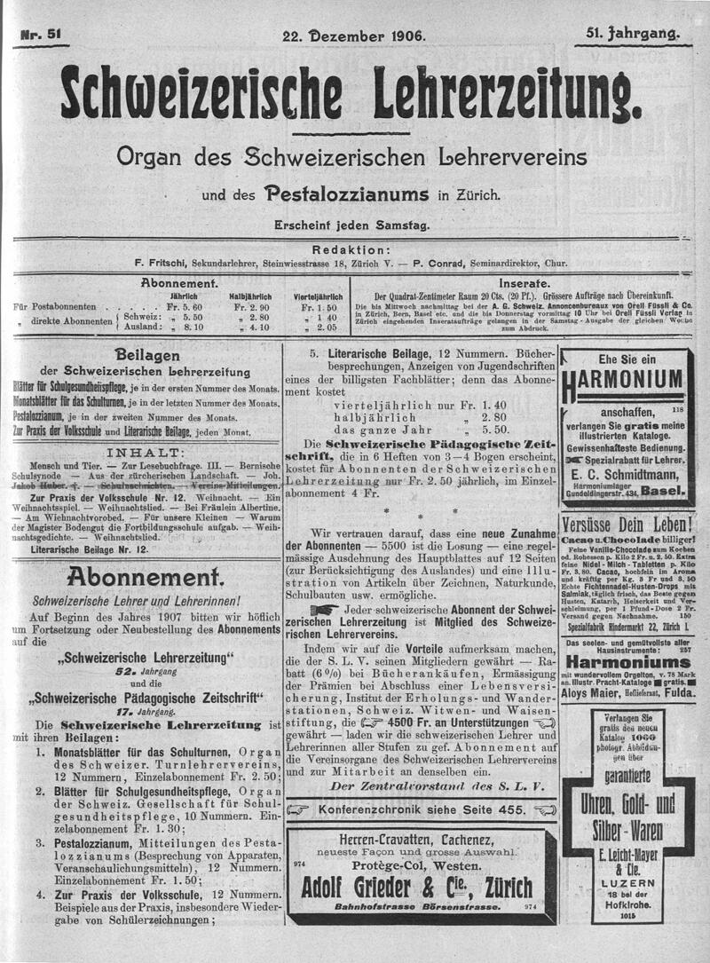 Buchumschlag - Heft 51