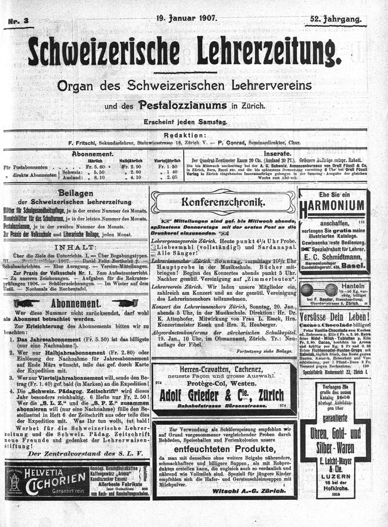 Buchumschlag - Heft 3