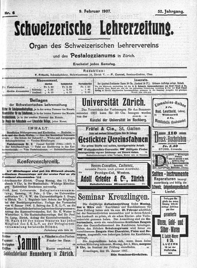 Buchumschlag - Heft 6