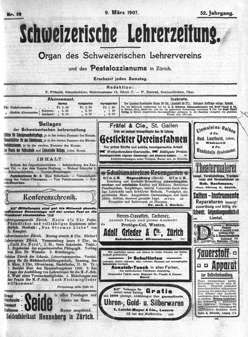 Buchumschlag - Heft 10