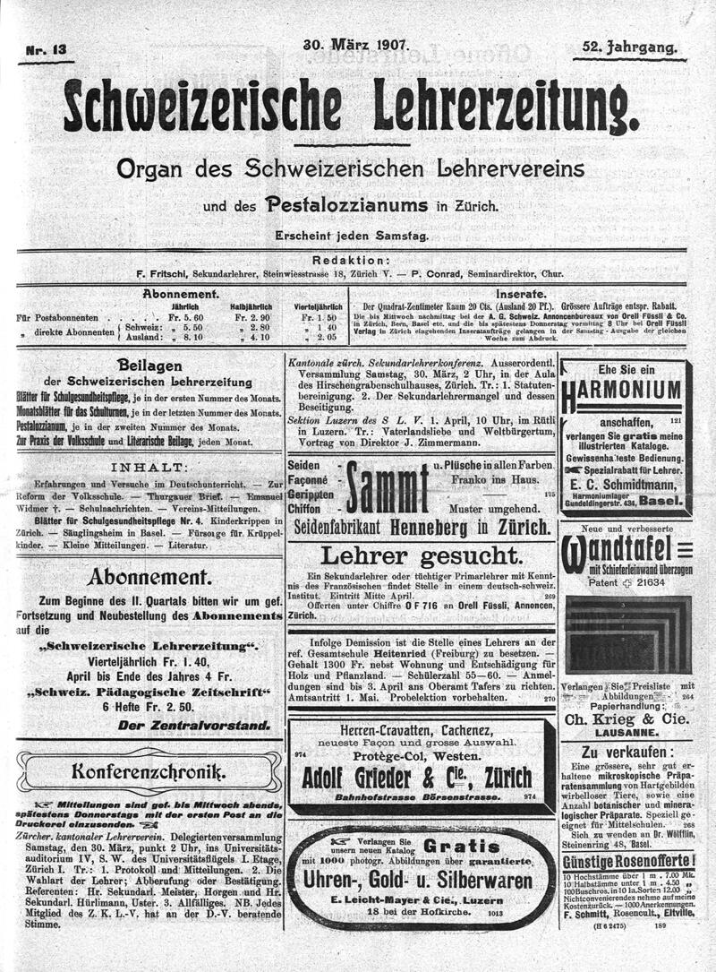 Buchumschlag - Heft 13