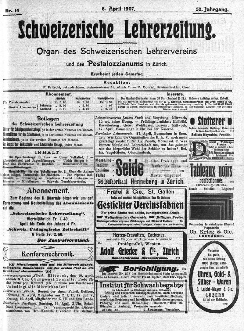 Buchumschlag - Heft 14