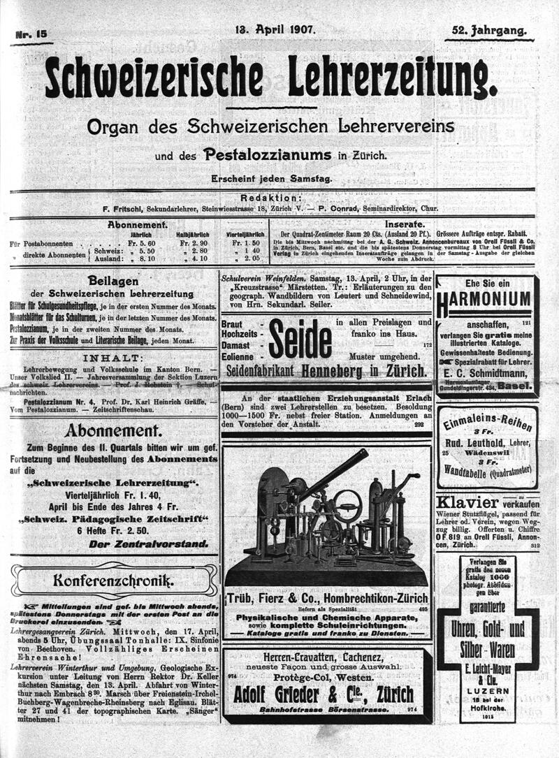 Buchumschlag - Heft 15