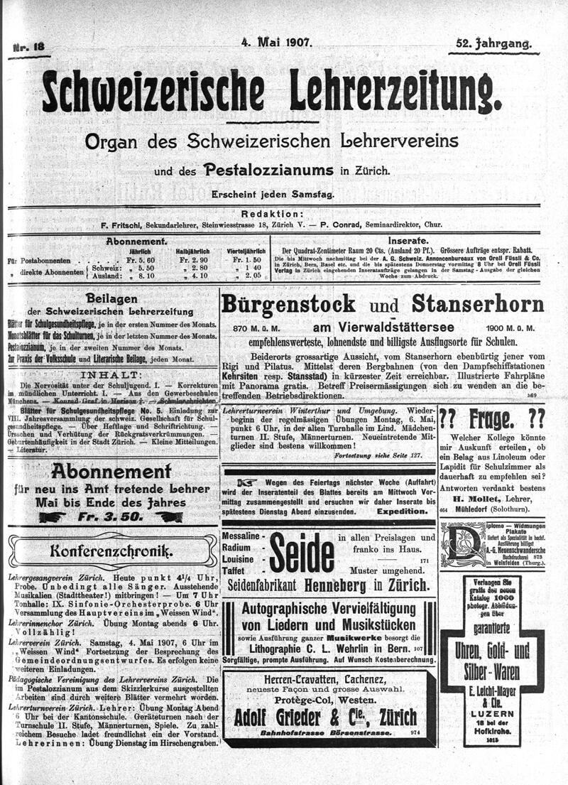 Buchumschlag - Heft 18