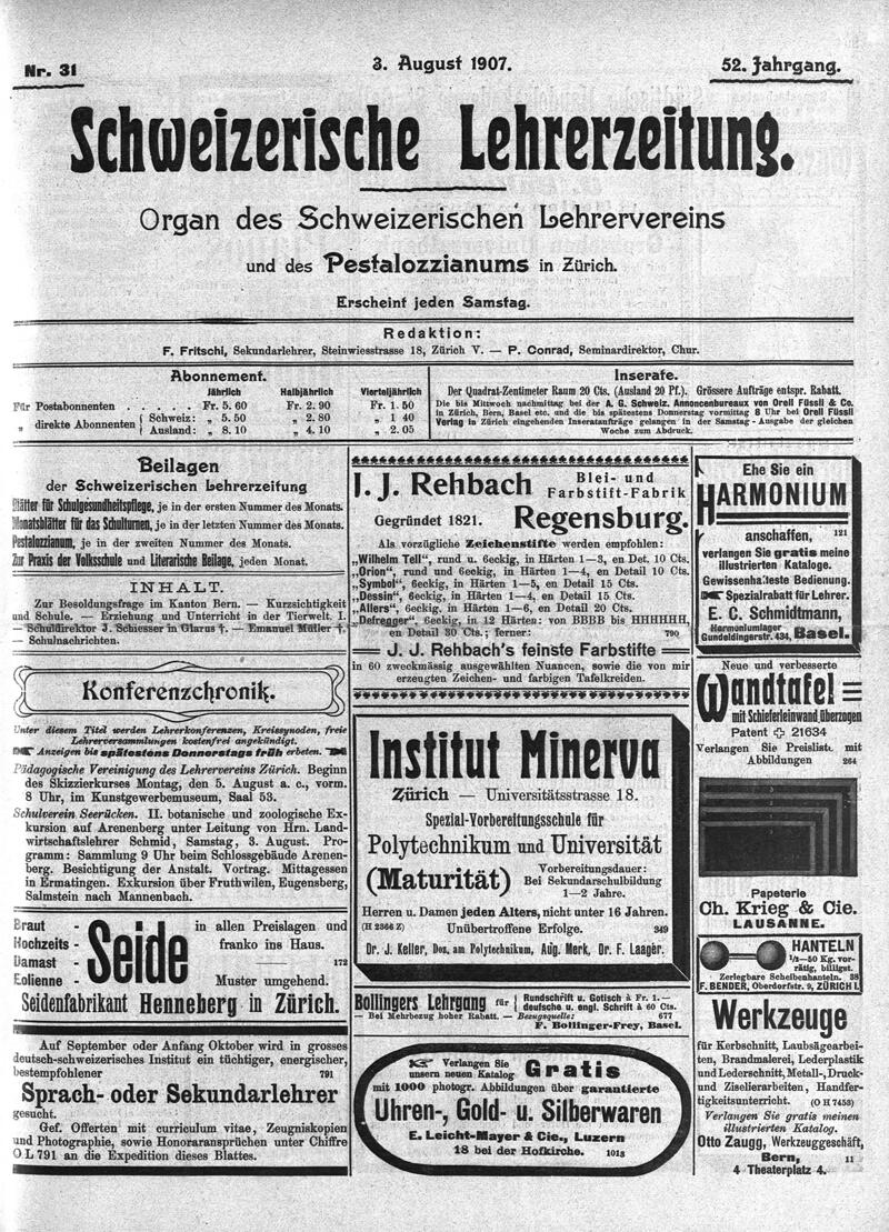 Buchumschlag - Heft 31