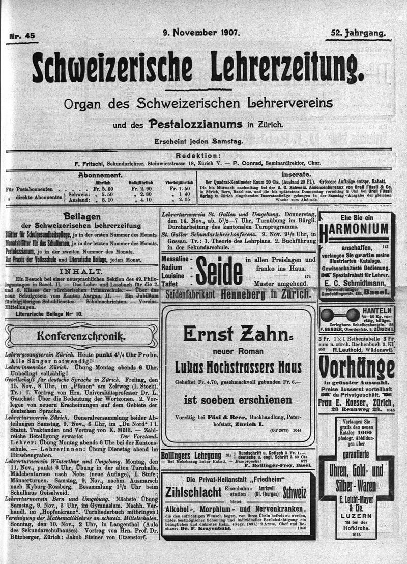 Buchumschlag - Heft 45