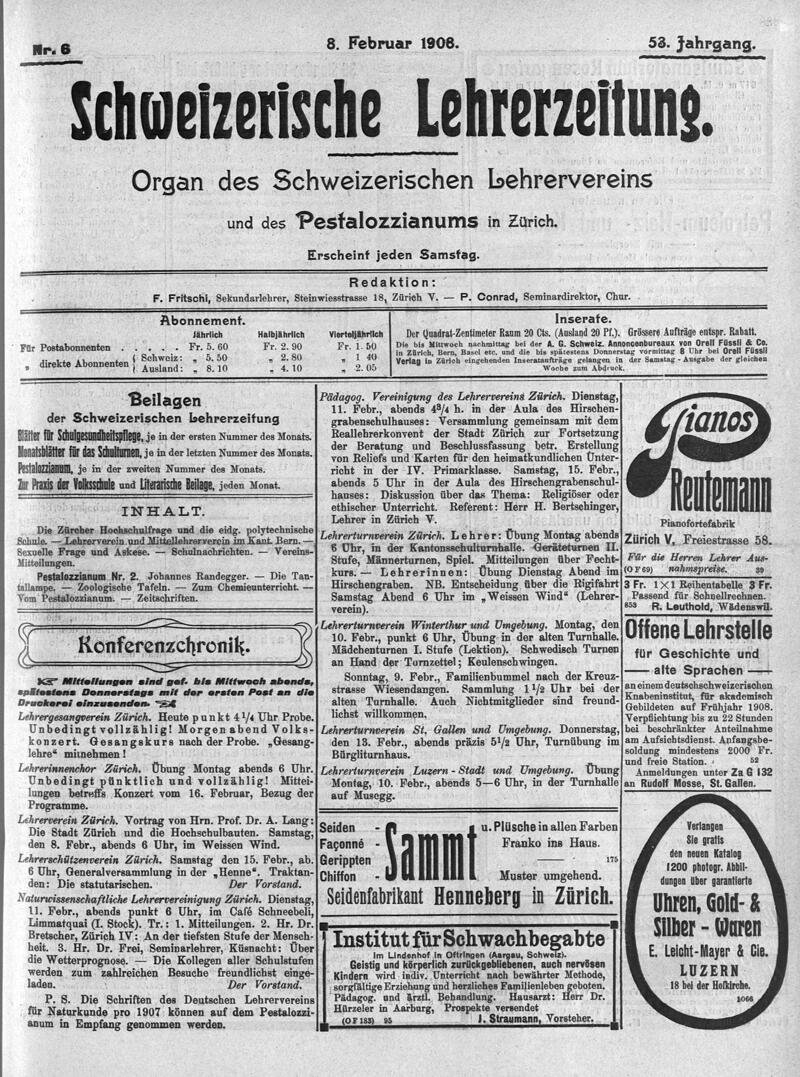 Buchumschlag - Heft 6