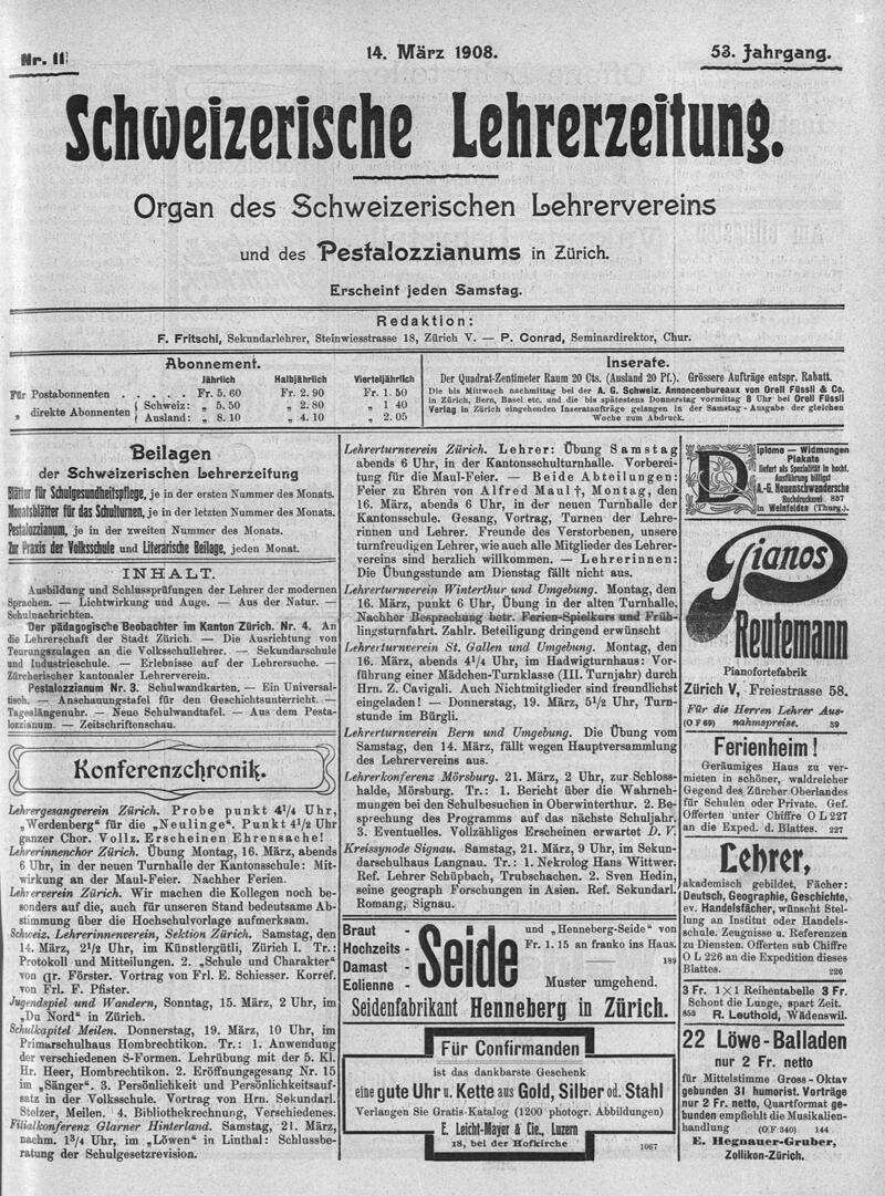 Buchumschlag - Heft 11