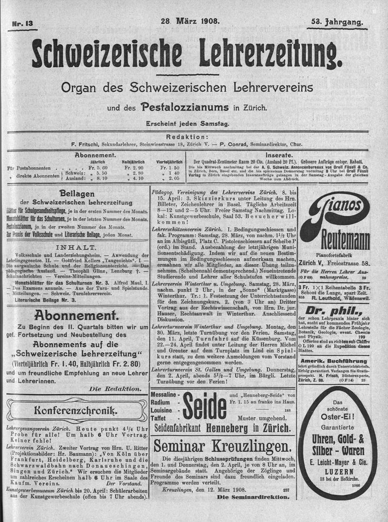 Buchumschlag - Heft 13