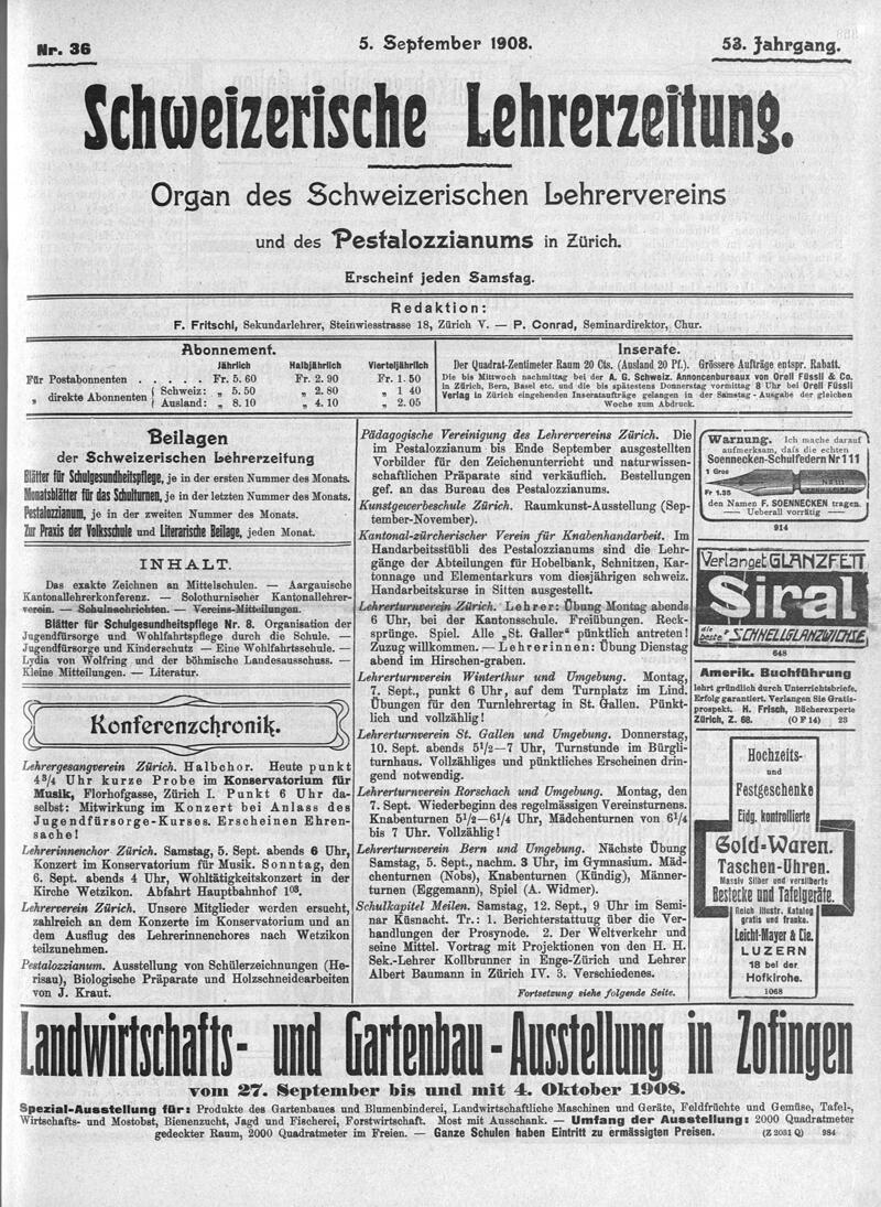 Buchumschlag - Heft 36