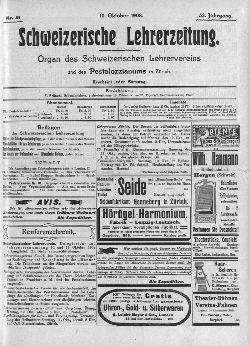 Buchumschlag - Heft 41