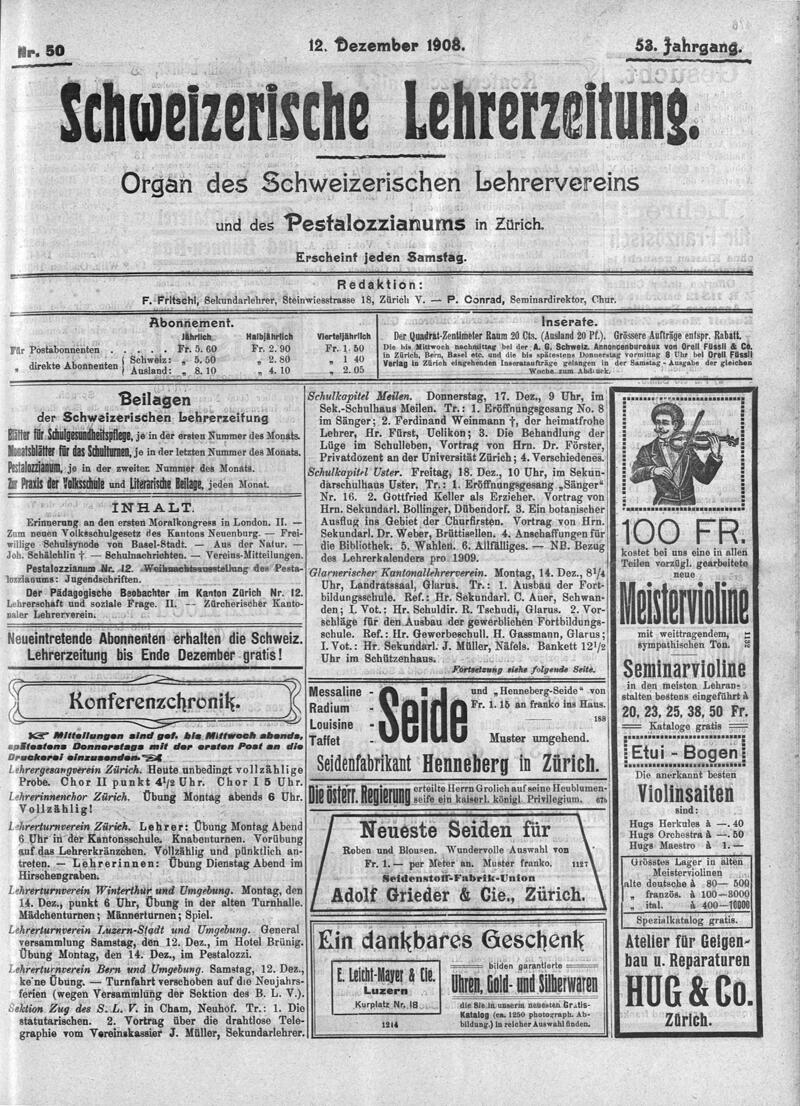 Buchumschlag - Heft 50