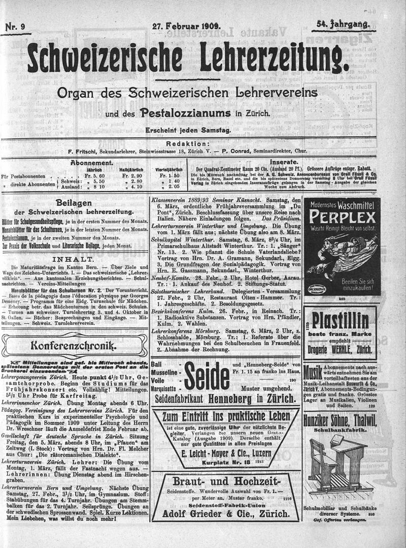 Buchumschlag - Heft 9