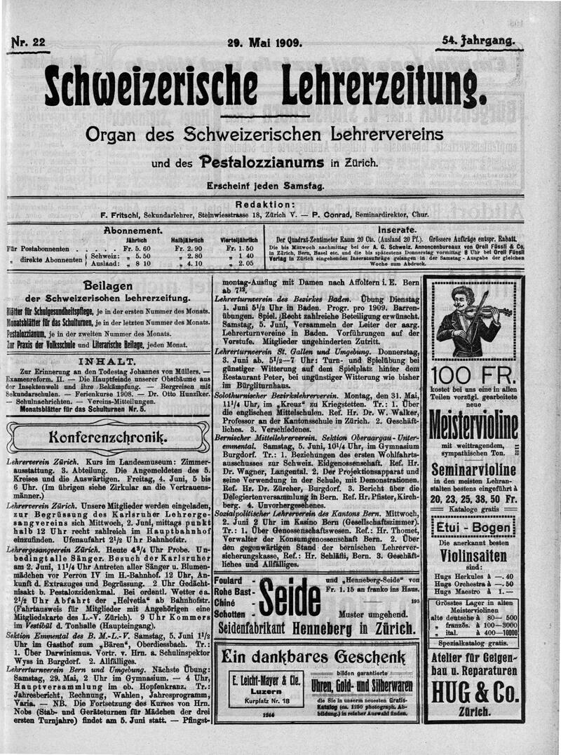 Buchumschlag - Heft 22