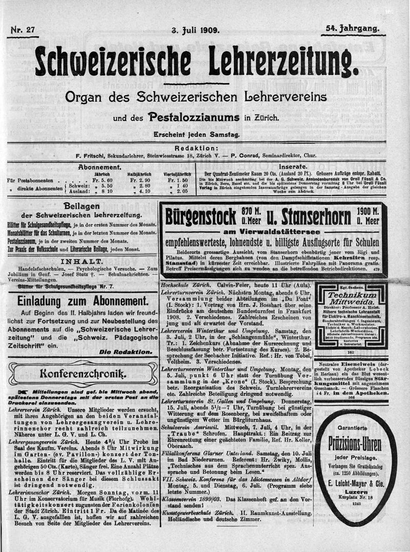 Buchumschlag - Heft 27