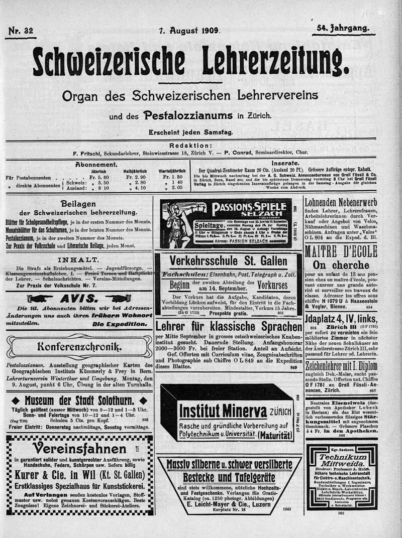 Buchumschlag - Heft 32