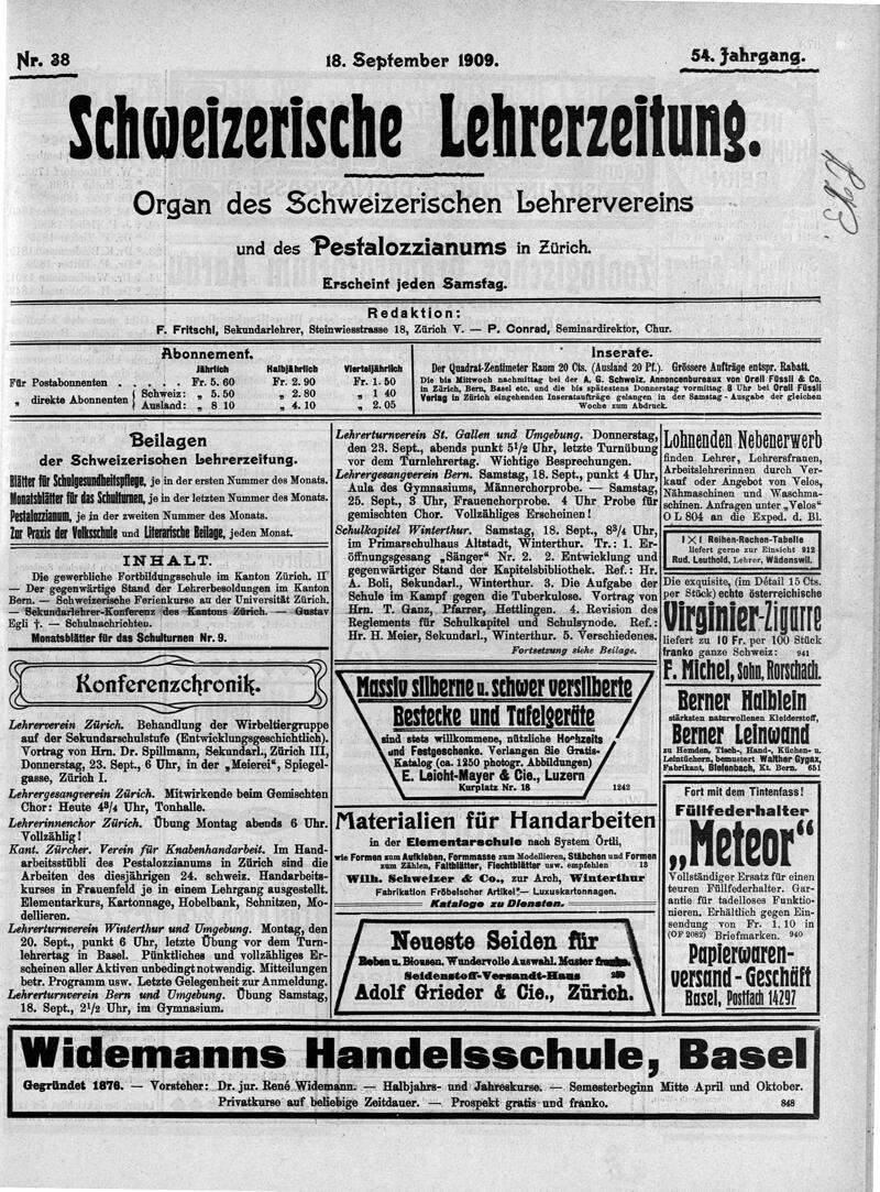 Buchumschlag - Heft 38