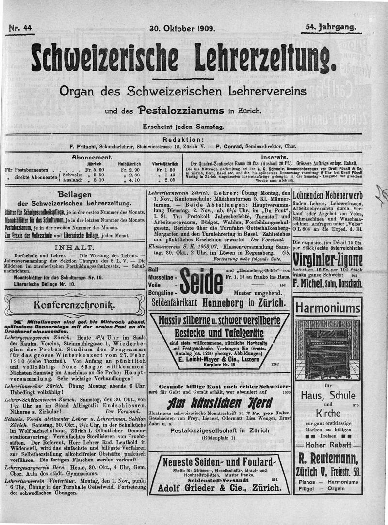 Buchumschlag - Heft 44