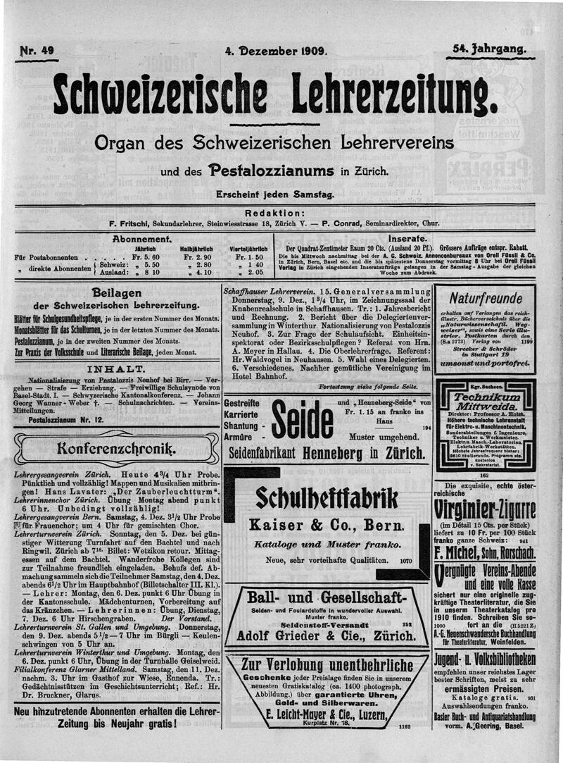 Buchumschlag - Heft 49