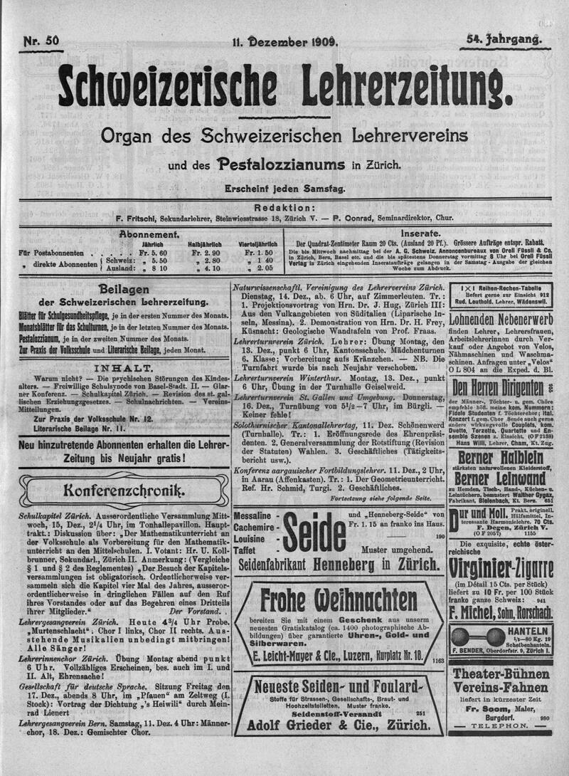 Buchumschlag - Heft 50