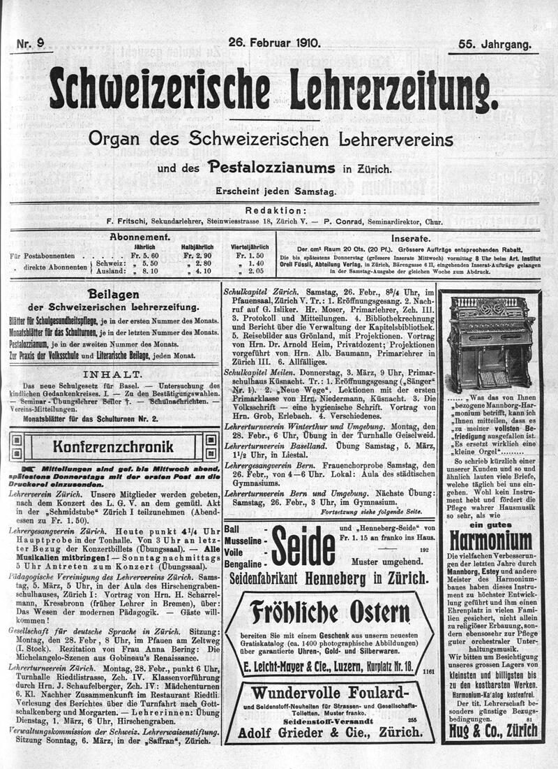 Buchumschlag - Heft 9