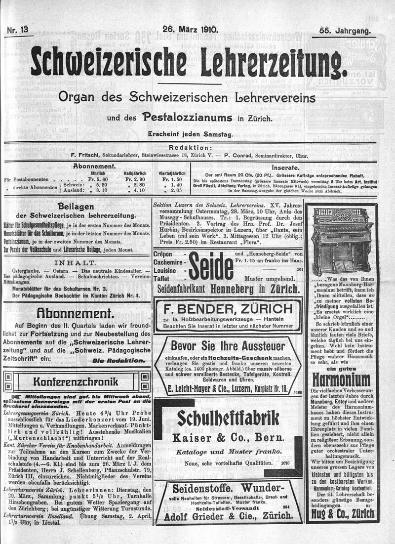 Buchumschlag - Heft 13