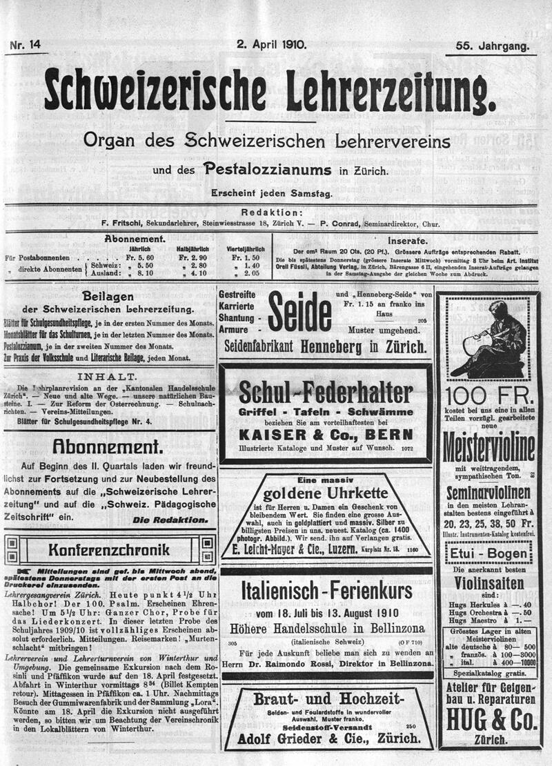 Buchumschlag - Heft 14