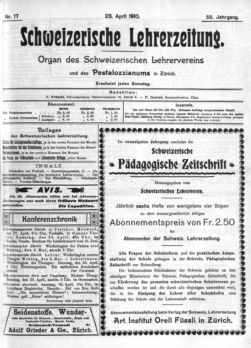 Buchumschlag - Heft 17