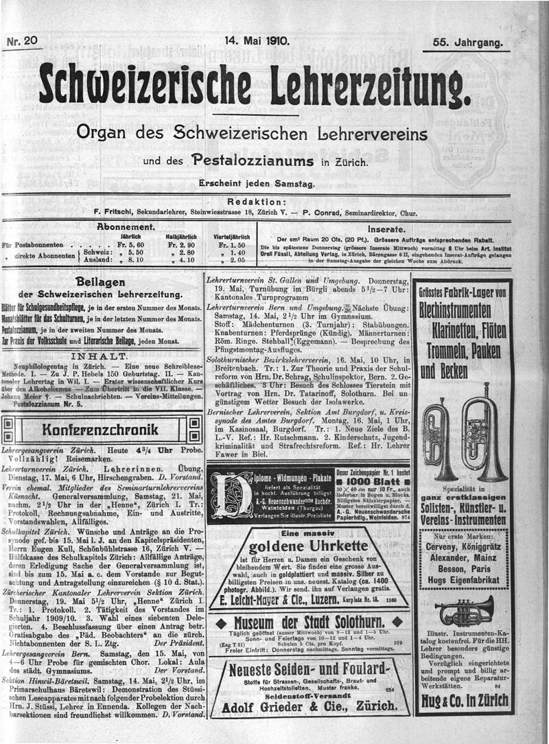 Buchumschlag - Heft 20