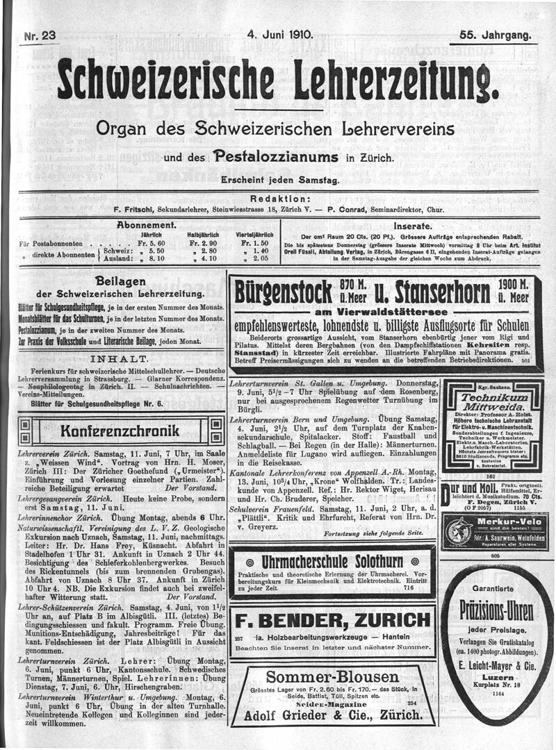 Buchumschlag - Heft 23