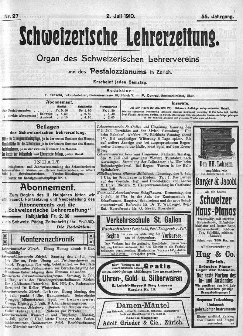 Buchumschlag - Heft 27