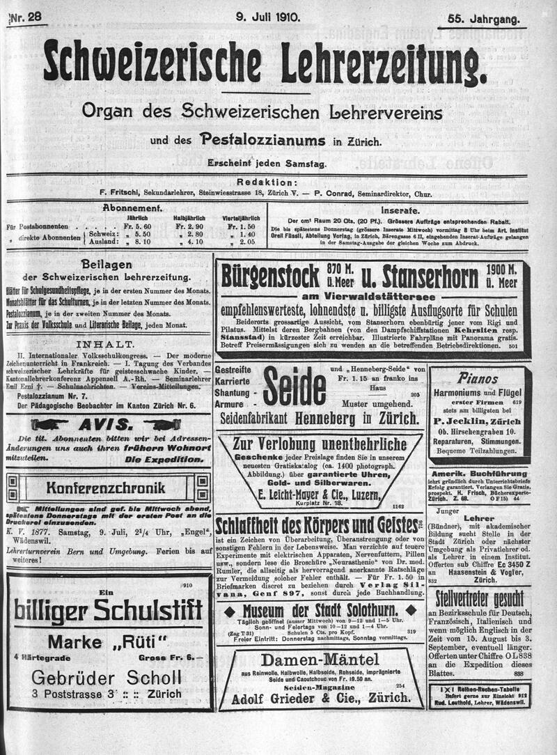 Buchumschlag - Heft 28