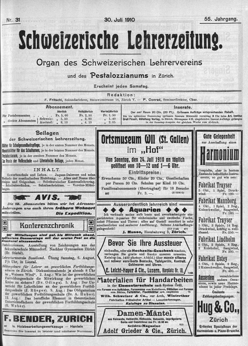 Buchumschlag - Heft 31