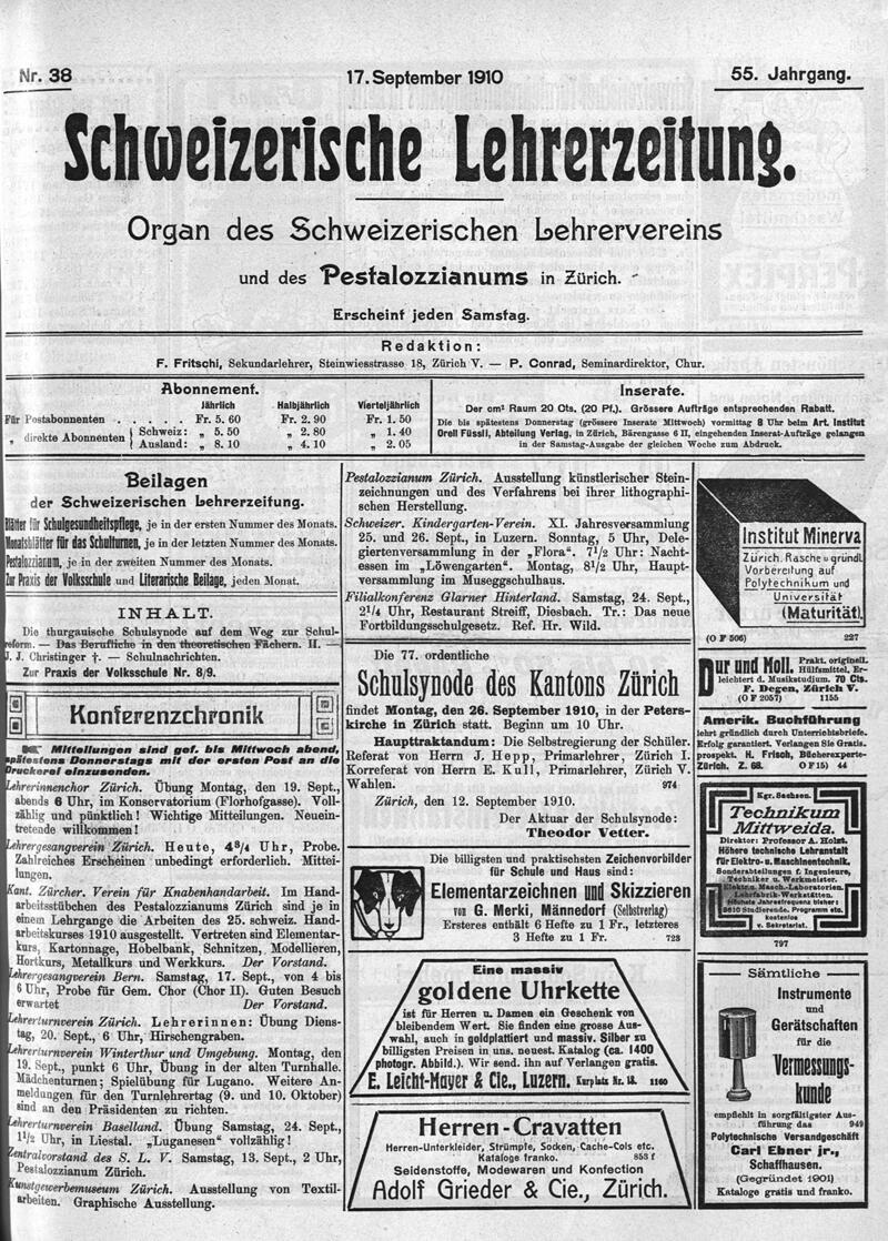 Buchumschlag - Heft 38