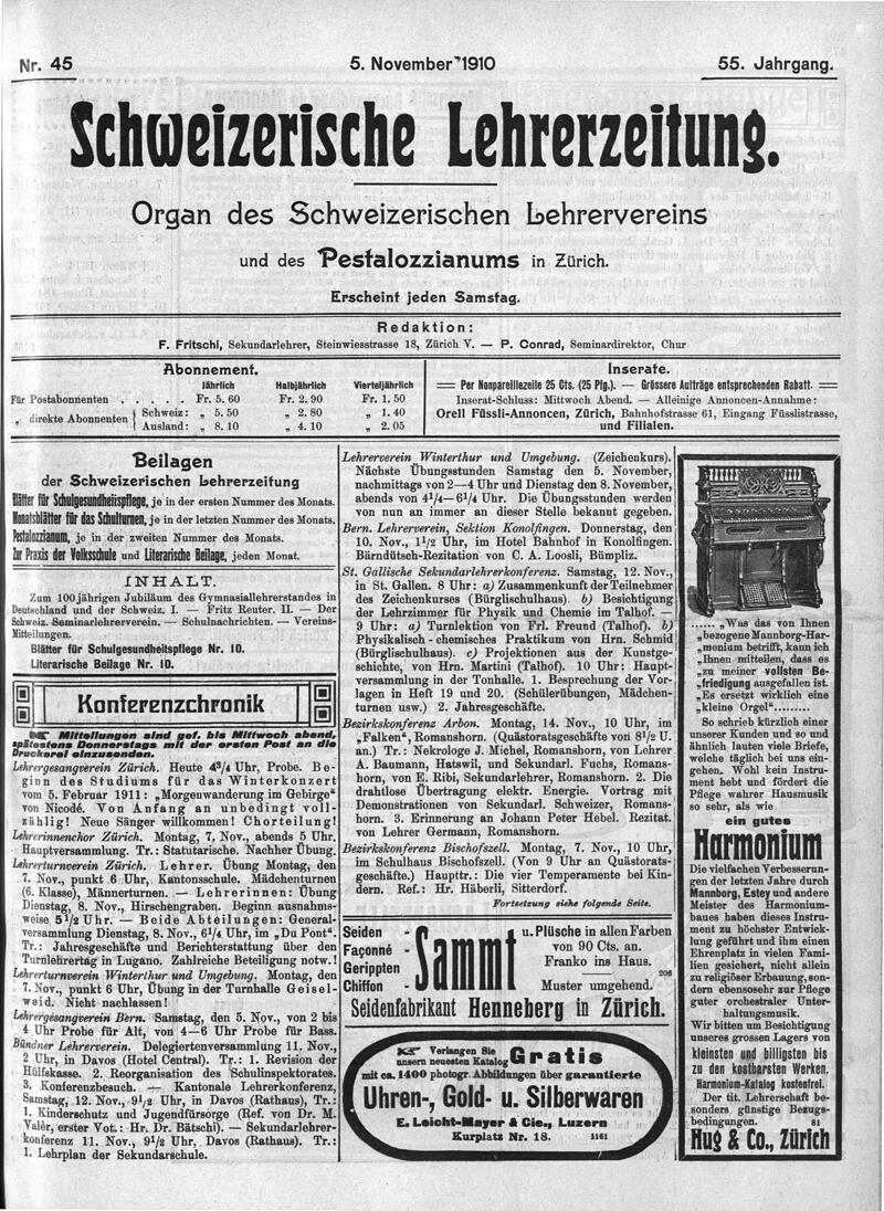 Buchumschlag - Heft 45