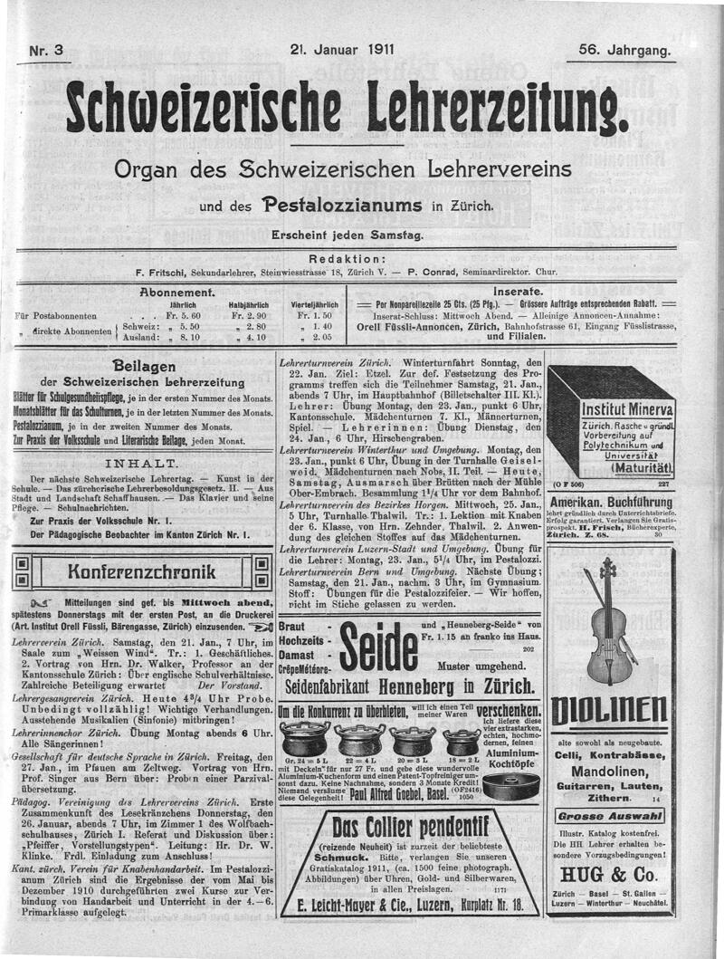 Buchumschlag - Heft 3