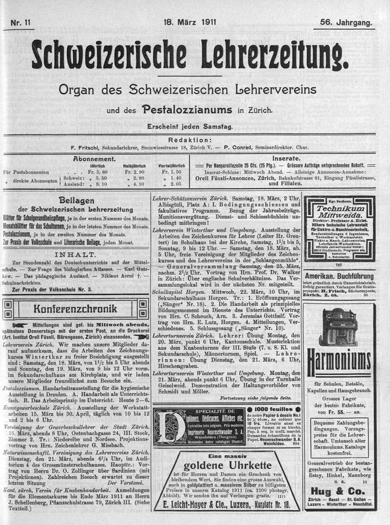 Buchumschlag - Heft 11