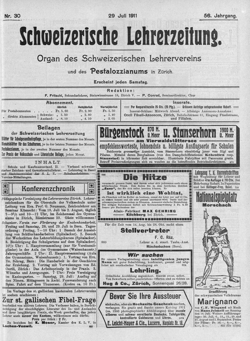 Buchumschlag - Heft 30