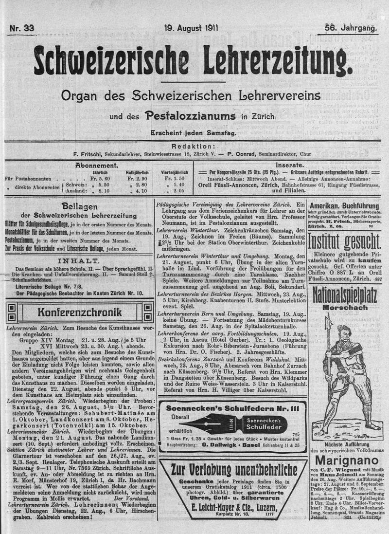 Buchumschlag - Heft 33