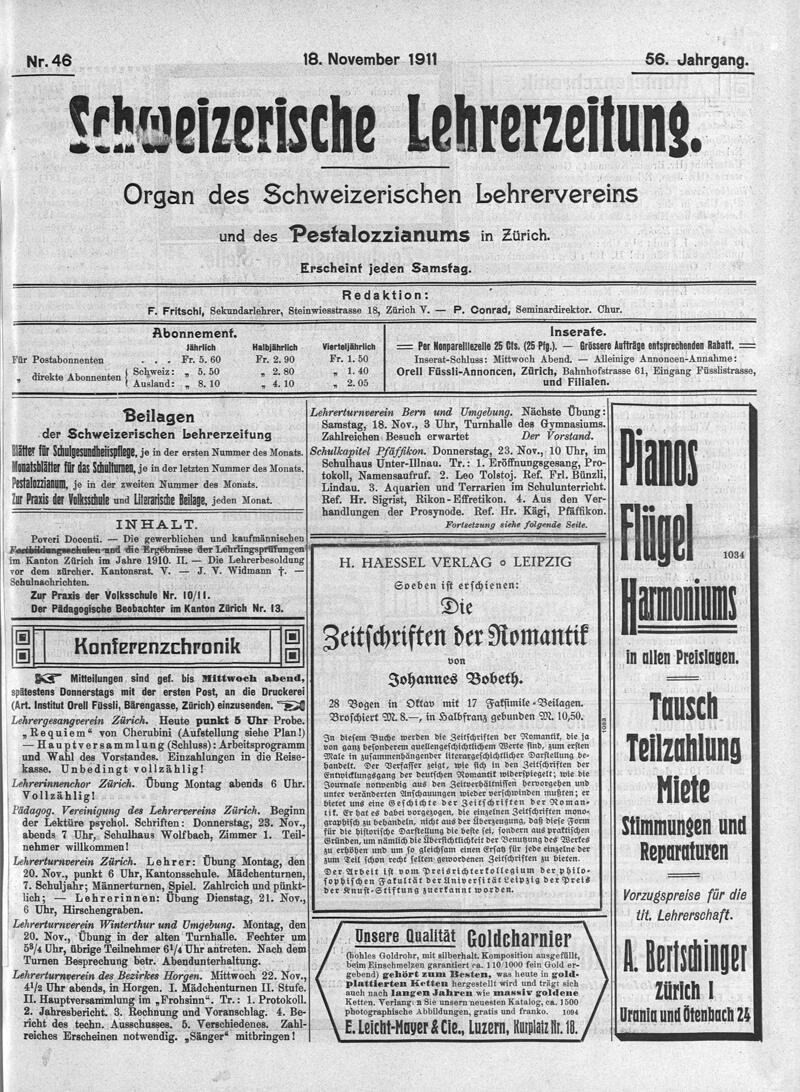 Buchumschlag - Heft 46