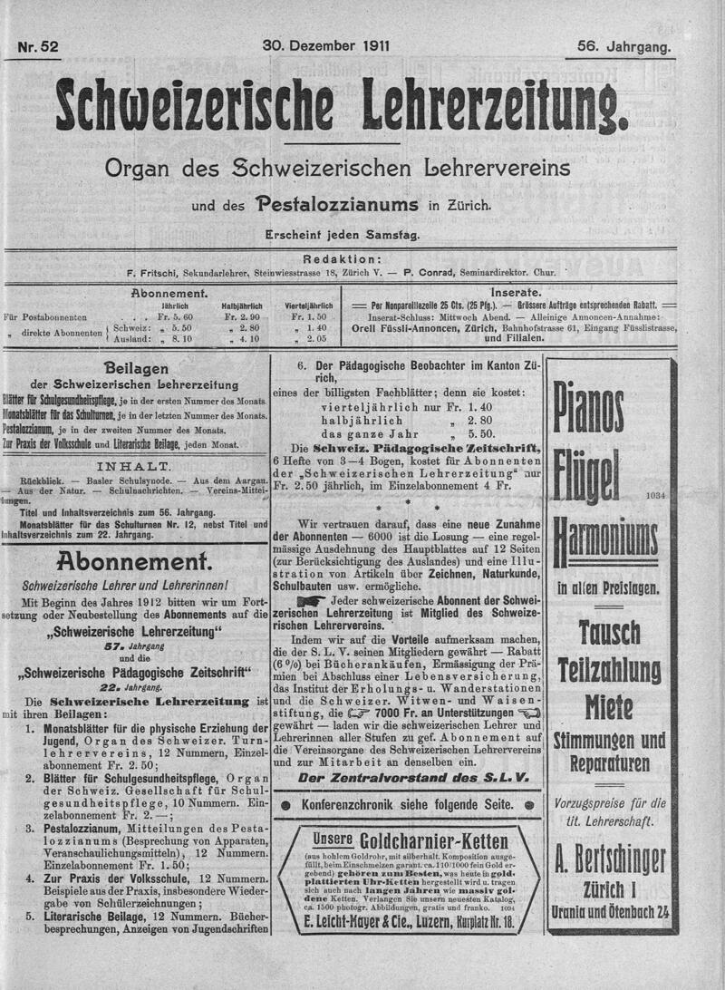 Buchumschlag - Heft 52