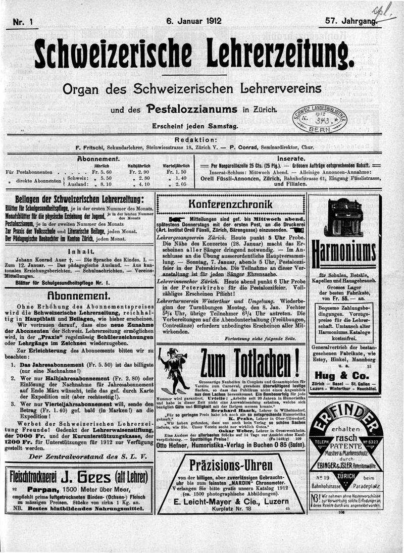 Buchumschlag - Heft 1