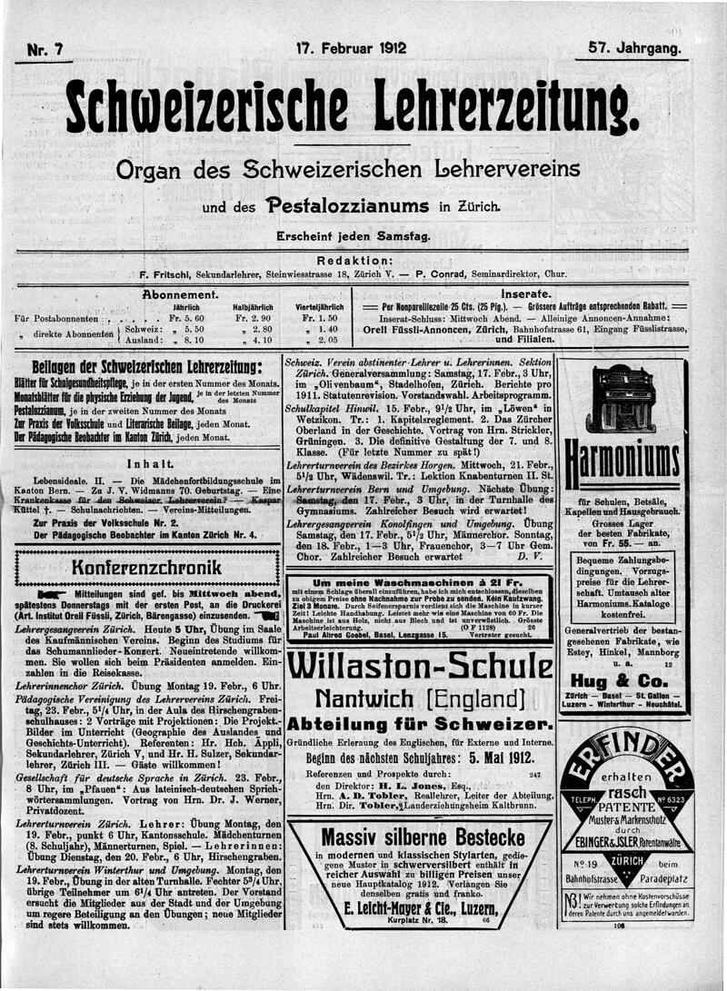 Buchumschlag - Heft 7