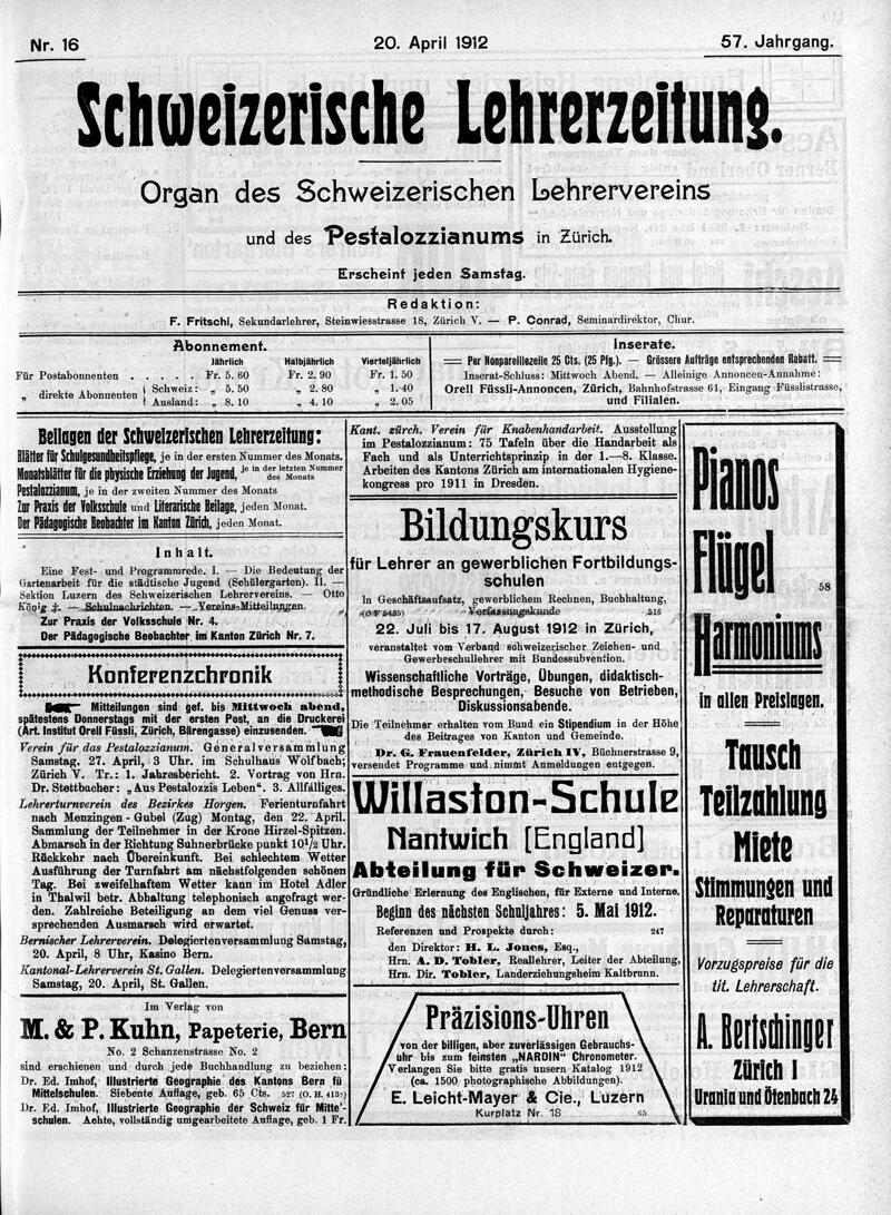 Buchumschlag - Heft 16