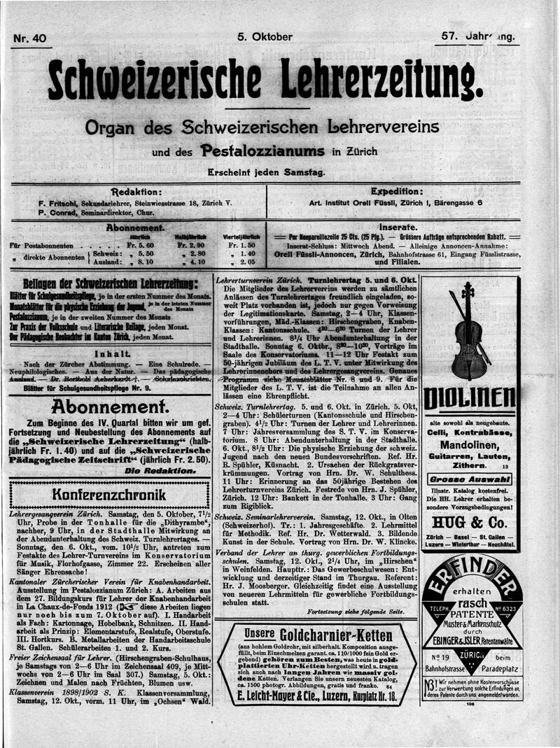 Buchumschlag - Heft 40