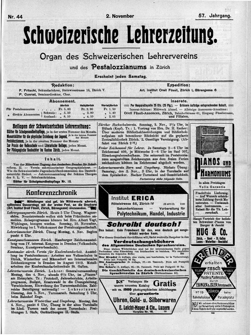 Buchumschlag - Heft 44